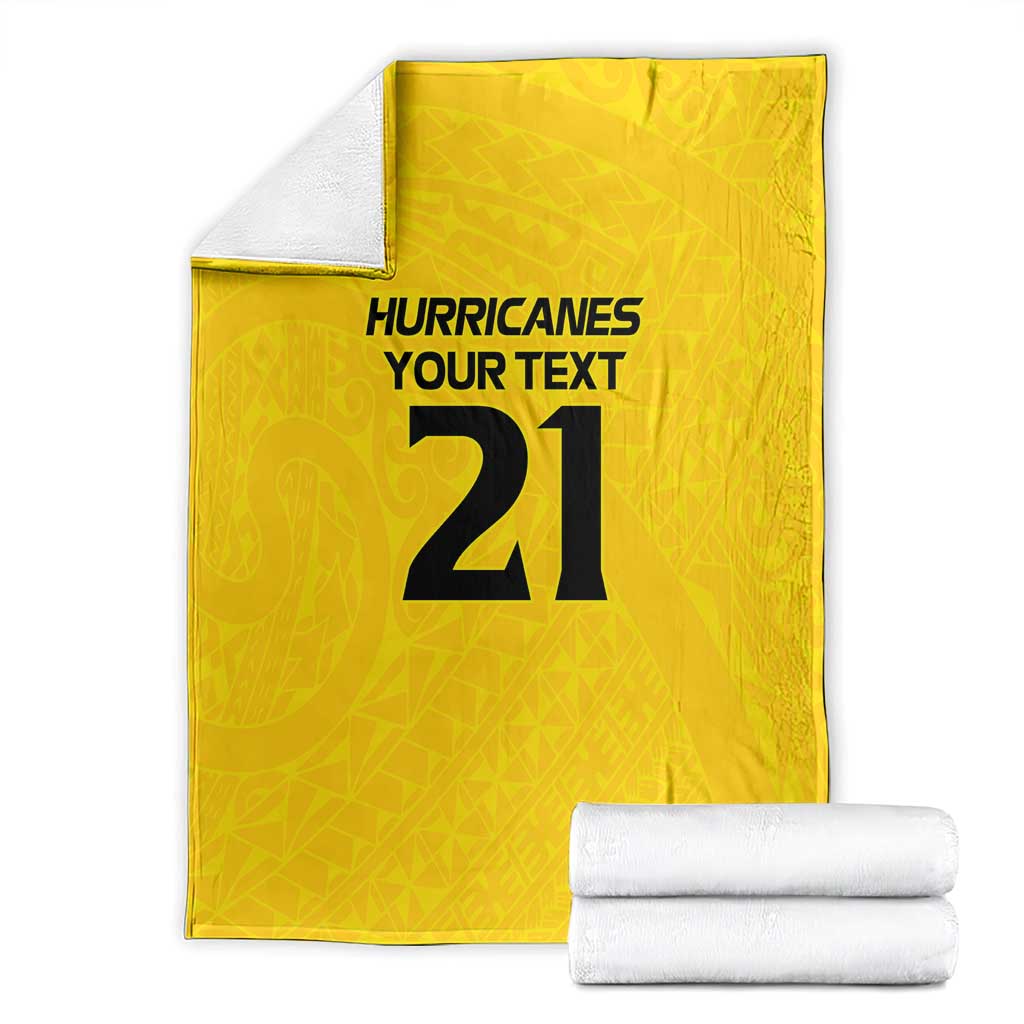 New Zealand Rugby Pacific Custom Blanket Hau Awhiowhio Maori Tribal Tattoo