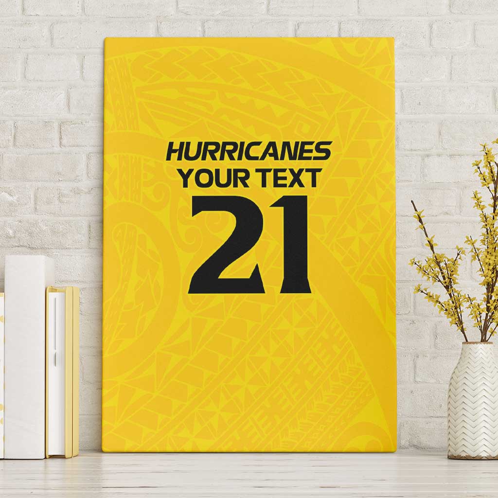 New Zealand Rugby Pacific Custom Canvas Wall Art Hau Awhiowhio Maori Tribal Tattoo