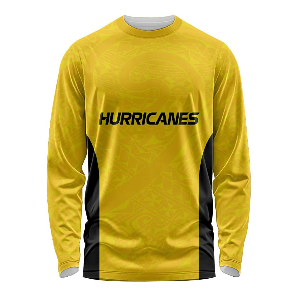 New Zealand Rugby Pacific Custom Long Sleeve Shirt Hau Awhiowhio Maori Tribal Tattoo