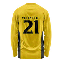 New Zealand Rugby Pacific Custom Long Sleeve Shirt Hau Awhiowhio Maori Tribal Tattoo