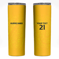 New Zealand Rugby Pacific Custom Skinny Tumbler Hau Awhiowhio Maori Tribal Tattoo