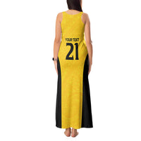 New Zealand Rugby Pacific Custom Tank Maxi Dress Hau Awhiowhio Maori Tribal Tattoo