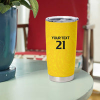 New Zealand Rugby Pacific Custom Tumbler Cup Hau Awhiowhio Maori Tribal Tattoo