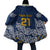 New Zealand Rugby Pacific Custom Cloak Kahupeka Maori Kowhaiwhai Pattern - Polynesian Pride