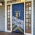 New Zealand Rugby Pacific Custom Door Cover Kahupeka Maori Kowhaiwhai Pattern - Polynesian Pride