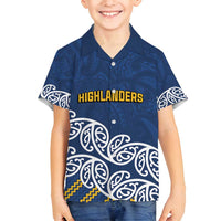 New Zealand Rugby Pacific Custom Family Matching Long Sleeve Bodycon Dress and Hawaiian Shirt Kahupeka Maori Kowhaiwhai Pattern