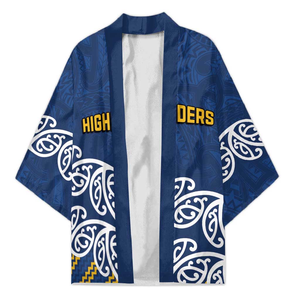 New Zealand Rugby Pacific Custom Kimono Kahupeka Maori Kowhaiwhai Pattern - Polynesian Pride