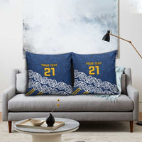 New Zealand Rugby Pacific Custom Pillow Cover Kahupeka Maori Kowhaiwhai Pattern - Polynesian Pride