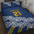 New Zealand Rugby Pacific Custom Quilt Bed Set Kahupeka Maori Kowhaiwhai Pattern