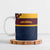 New Zealand Rugby Pacific Custom Ceramic Mug Kahupeka Retro 2025 Taniko Motif - Polynesian Pride