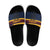 New Zealand Rugby Pacific Custom Slide Sandals Kahupeka Retro 2025 Taniko Motif - Polynesian Pride