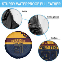 New Zealand Rugby Pacific Custom Spare Tire Cover Kahupeka Retro 2025 Taniko Motif