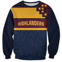New Zealand Rugby Pacific Custom Sweatshirt Kahupeka Retro 2025 Taniko Motif