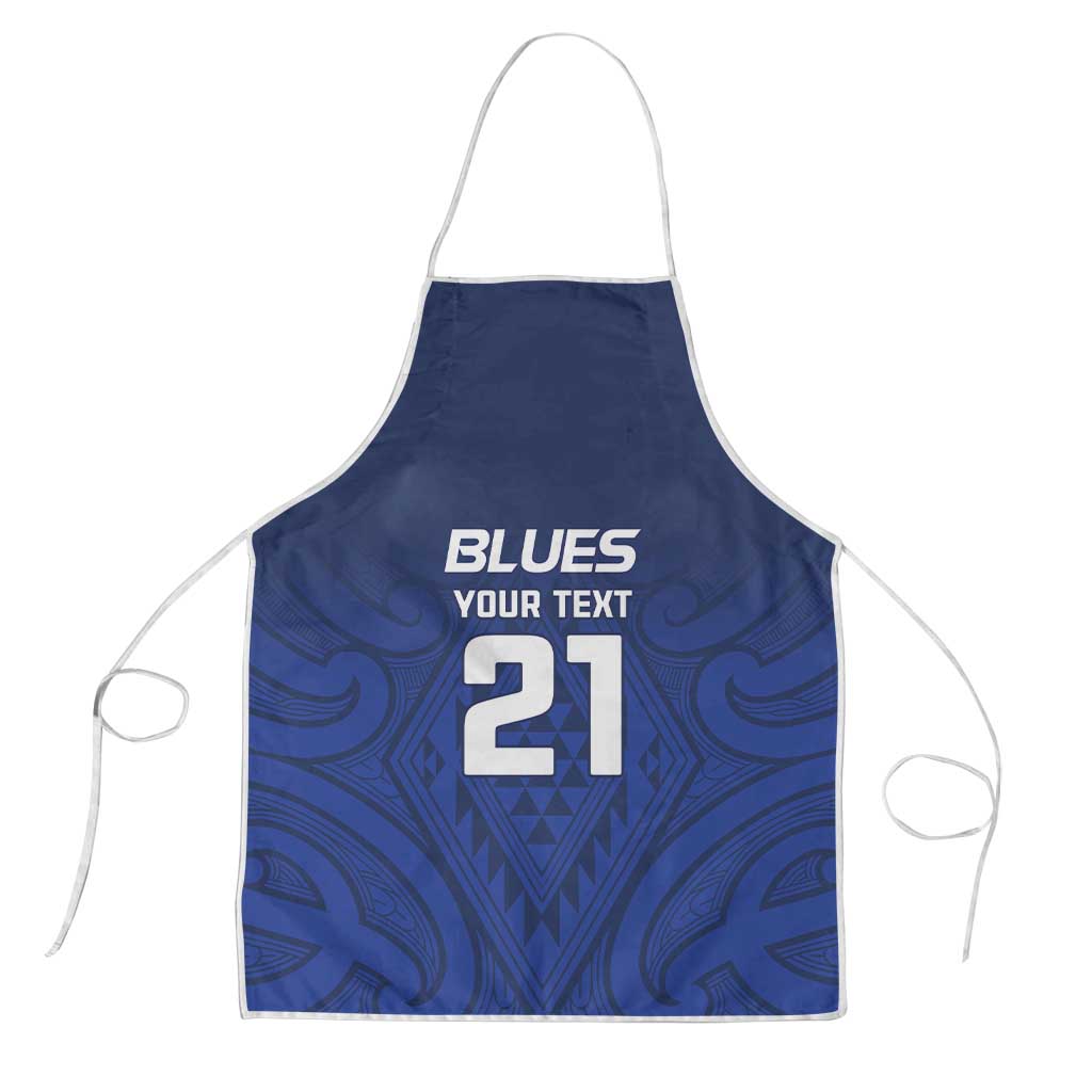 New Zealand Rugby Pacific Custom Apron Kahurangi Auckland All Blue - Polynesian Pride