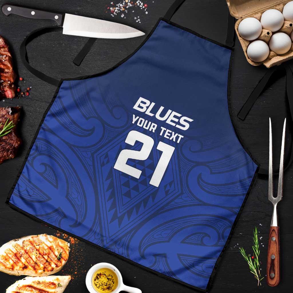 New Zealand Rugby Pacific Custom Apron Kahurangi Auckland All Blue - Polynesian Pride