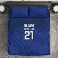 New Zealand Rugby Pacific Custom Bedding Set Kahurangi Auckland All Blue