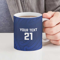 New Zealand Rugby Pacific Custom Ceramic Mug Kahurangi Auckland All Blue - Polynesian Pride