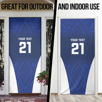 New Zealand Rugby Pacific Custom Door Cover Kahurangi Auckland All Blue - Polynesian Pride