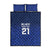 New Zealand Rugby Pacific Custom Quilt Bed Set Kahurangi Auckland All Blue