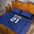 New Zealand Rugby Pacific Custom Quilt Bed Set Kahurangi Auckland All Blue