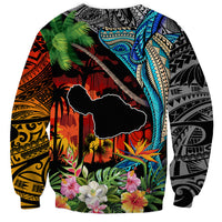 Hawaii Strong Maui Wildfire Sweatshirt Pray For Lahaina Maui LT9 - Polynesian Pride