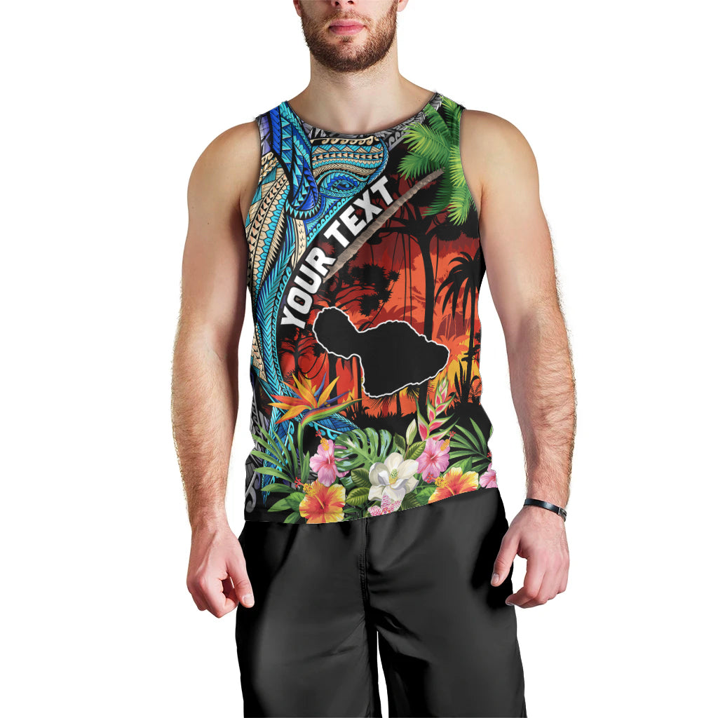 Personalised Hawaii Strong Maui Wildfire Men Tank Top Pray For Lahaina Maui LT9 - Polynesian Pride