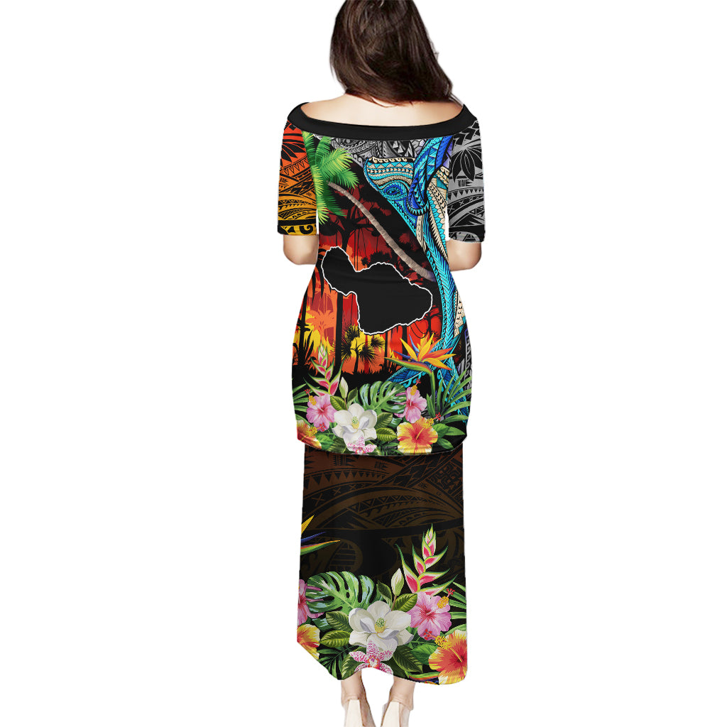 Personalised Hawaii Strong Maui Wildfire Puletasi Pray For Lahaina Maui LT9 - Polynesian Pride