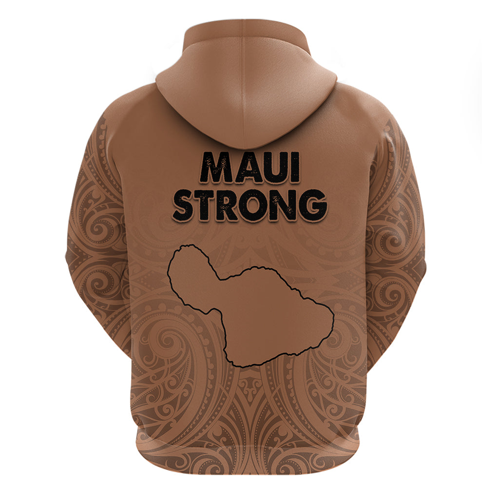 Hawaii Strong Maui Wildfire Hoodie No1 LT9 - Polynesian Pride