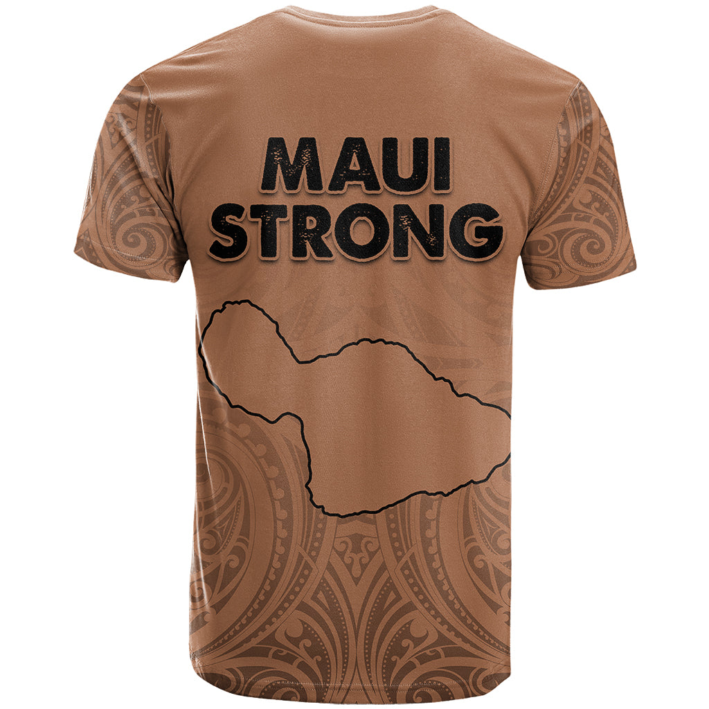Hawaii Strong Maui Wildfire T Shirt No1 LT9 - Polynesian Pride