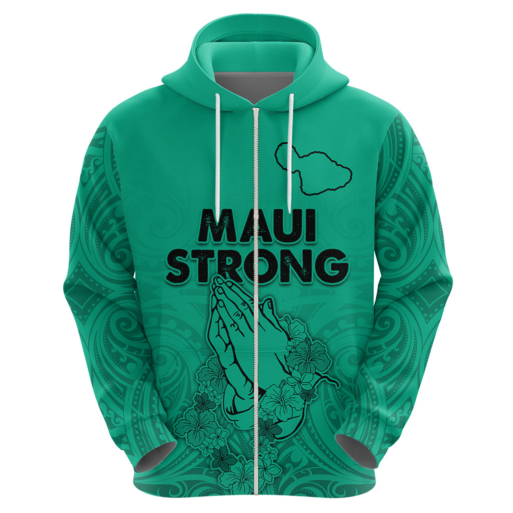 Hawaii Strong Maui Wildfire Hoodie No2 LT9 - Polynesian Pride