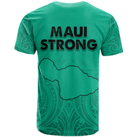 Hawaii Strong Maui Wildfire T Shirt No2 LT9 - Polynesian Pride