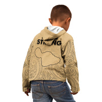 Hawaii Strong Maui Wildfire Kid Hoodie No3 LT9 - Polynesian Pride
