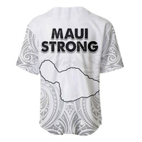 Hawaii Strong Maui Wildfire Baseball Jersey No4 LT9 - Polynesian Pride