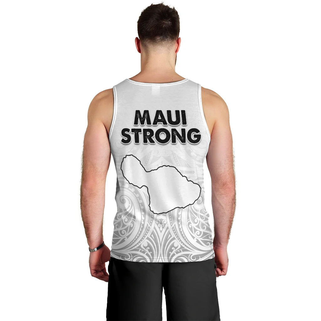 Hawaii Strong Maui Wildfire Men Tank Top No4 LT9 - Polynesian Pride