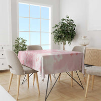 Japan Sakura Floral with Polynesian Vibe Tablecloth LT9 - Polynesian Pride