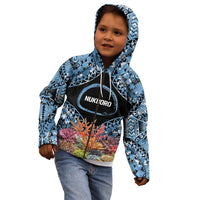 Personalised Nukuoro Micronesia Atoll Kid Hoodie with Pacific Coral Reef LT9 - Polynesian Pride