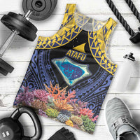 Tokelau Atafu Atoll Personalised Men Tank Top Pacific Coral Reef Vibe