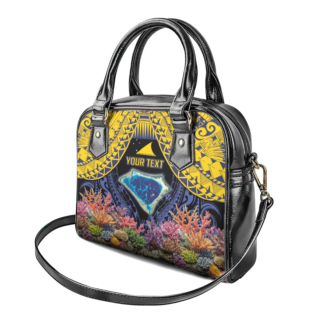 Tokelau Atafu Atoll Personalised Shoulder Handbag Pacific Coral Reef Vibe