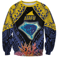Tokelau Atafu Atoll Personalised Sweatshirt Pacific Coral Reef Vibe