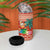 Hawaii Mele Kalikimaka 4 in 1 Can Cooler Tumbler Surfing Santa Funny Christmas