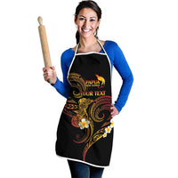 Personalised Papua New Guinea Sepik Apron Plumeria Floral Tribal Pattern - Polynesian Pride