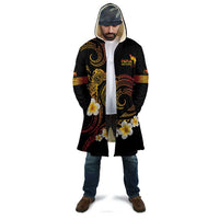 Personalised Papua New Guinea Sepik Cloak Plumeria Floral Tribal Pattern - Polynesian Pride