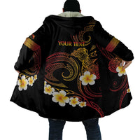 Personalised Papua New Guinea Sepik Cloak Plumeria Floral Tribal Pattern - Polynesian Pride