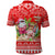Personalised Hawaii Mele Kalikimaka Polo Shirt Santa Beach Merry Christmas LT9 - Polynesian Pride
