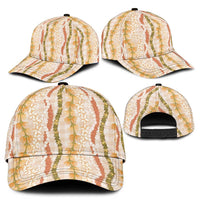 Hawaiian Ohia Lehua Lei Classic Cap Plaid Palaka Ahiehie Pattern - Polynesian Pride