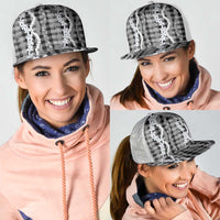 Hawaiian Ohia Lehua Lei Mesh Trucker Cap Plaid Palaka Eleele Pattern - Polynesian Pride
