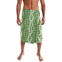 Hawaiian Ohia Lehua Lei Lavalava Plaid Palaka Omaomao Pattern - Polynesian Pride