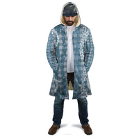 Hawaiian Ohia Lehua Lei Cloak Plaid Palaka Uliuli Omaomao Pattern - Polynesian Pride