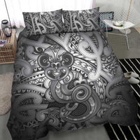 Aotearoa Maori Hei Tiki Bedding Set Kiwikiwi Kowhaiwhai Puhoro Motif