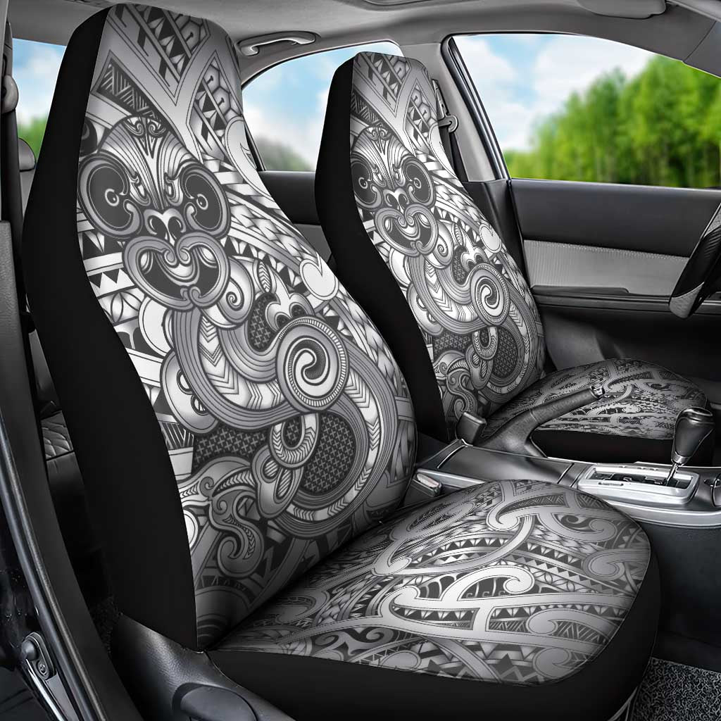 Aotearoa Maori Hei Tiki Car Seat Cover Kiwikiwi Kowhaiwhai Puhoro Motif LT9 - Polynesian Pride